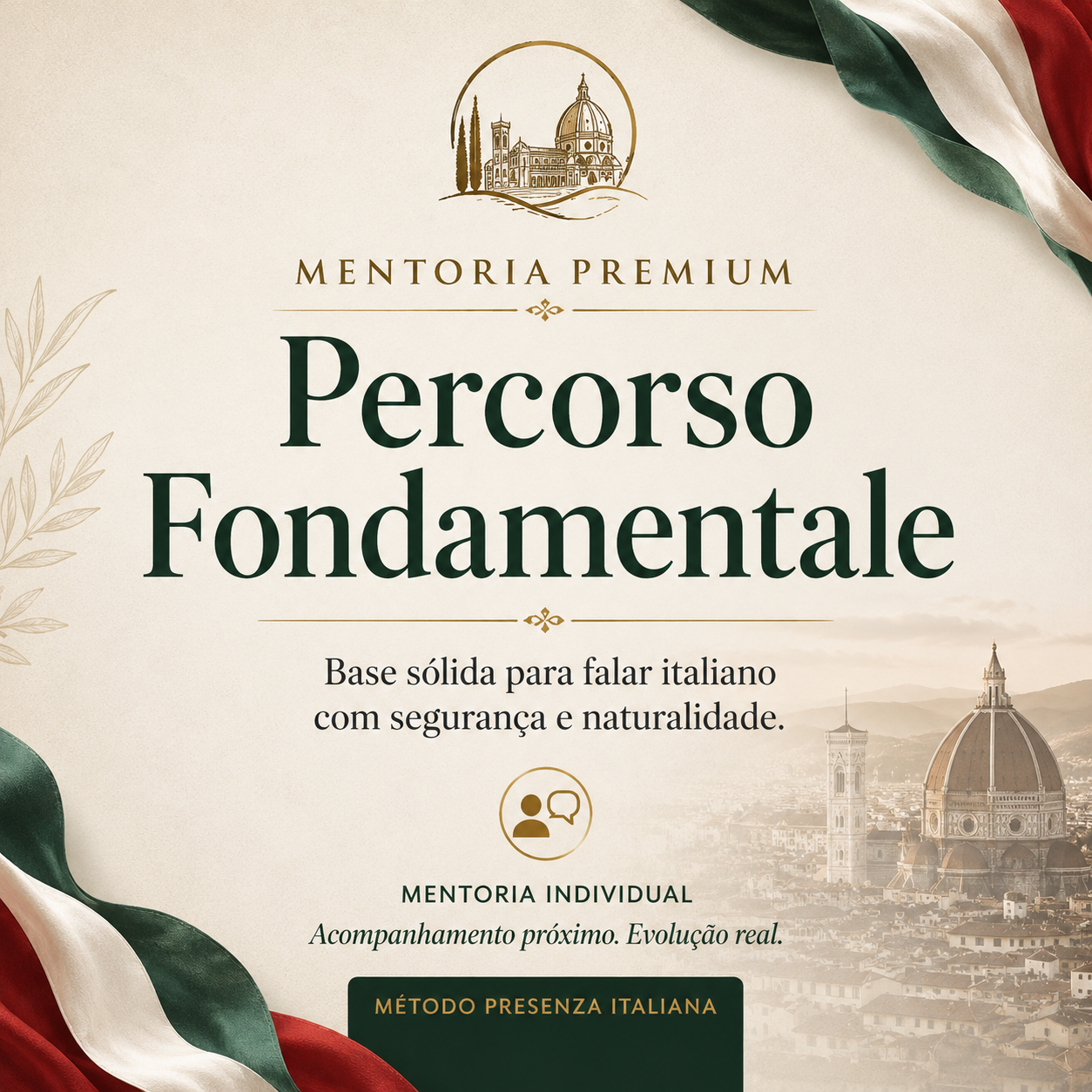 Capa da Mentoria Premium Percorso Fondamentale